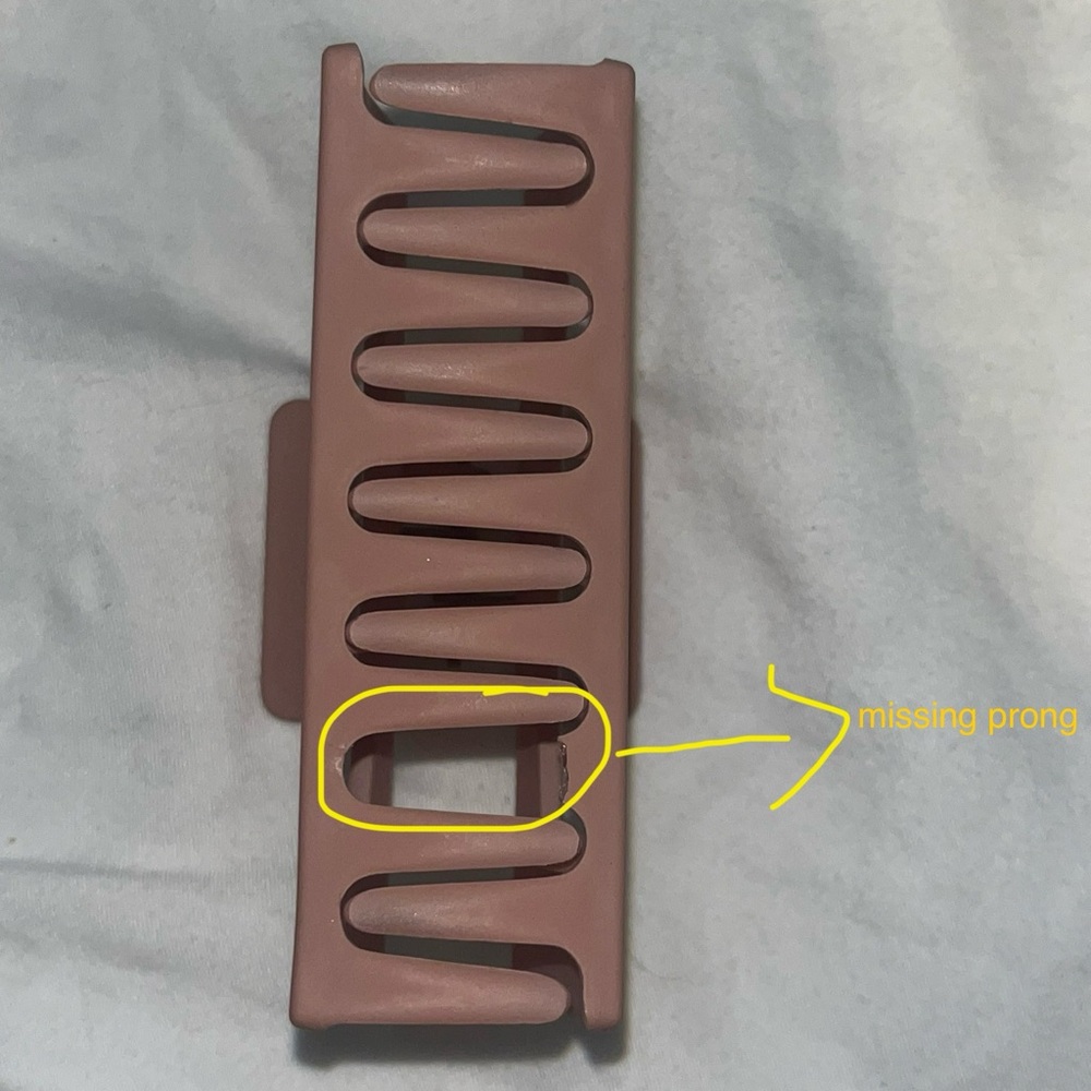 Thick Hair Rectangular Claw Clips - 2 PC - Picture 10 of 10